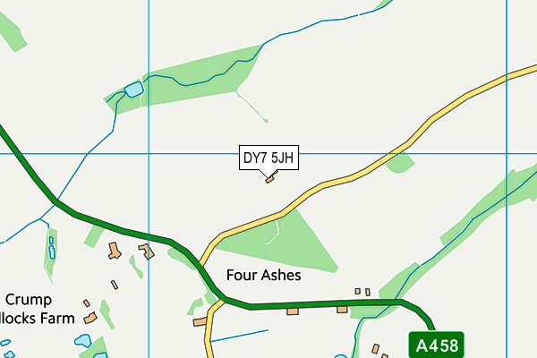 DY7 5JH map - OS VectorMap District (Ordnance Survey) DY7 5JH map - OS VectorMap District (Ordnance Survey)