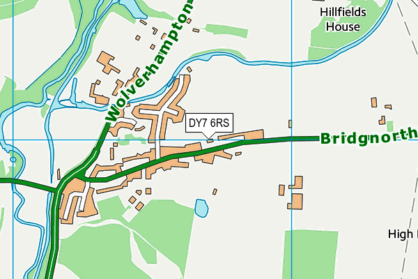 DY7 6RS map - OS VectorMap District (Ordnance Survey) DY7 6RS map - OS VectorMap District (Ordnance Survey)