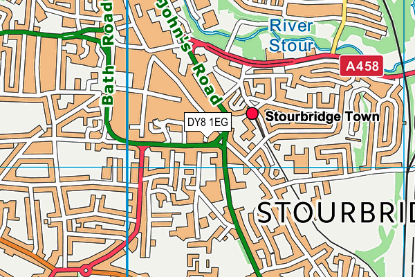 DY8 1EG map - OS VectorMap District (Ordnance Survey) DY8 1EG map - OS VectorMap District (Ordnance Survey)