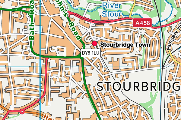 DY8 1LU map - OS VectorMap District (Ordnance Survey) DY8 1LU map - OS VectorMap District (Ordnance Survey)