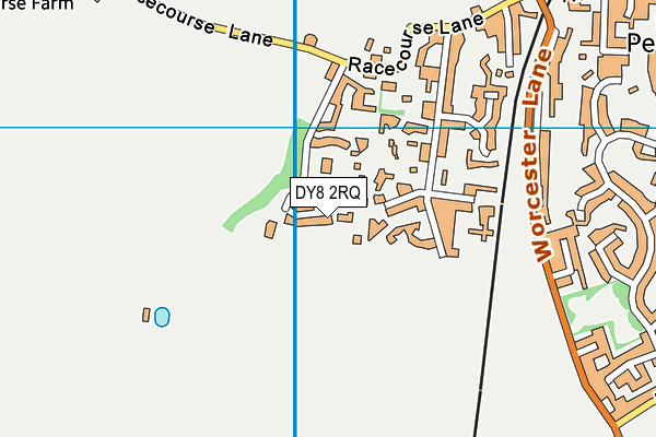 DY8 2RQ map - OS VectorMap District (Ordnance Survey) DY8 2RQ map - OS VectorMap District (Ordnance Survey)