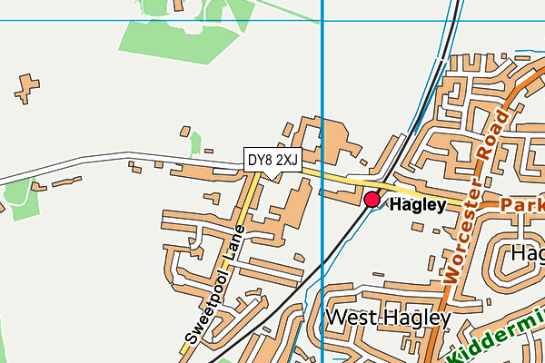 DY8 2XJ map - OS VectorMap District (Ordnance Survey) DY8 2XJ map - OS VectorMap District (Ordnance Survey)