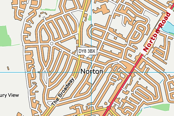 DY8 3BX map - OS VectorMap District (Ordnance Survey) DY8 3BX map - OS VectorMap District (Ordnance Survey)