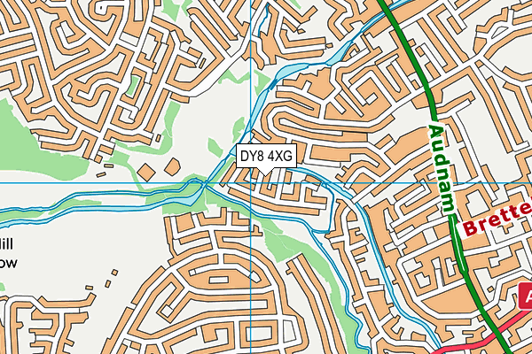 DY8 4XG map - OS VectorMap District (Ordnance Survey) DY8 4XG map - OS VectorMap District (Ordnance Survey)
