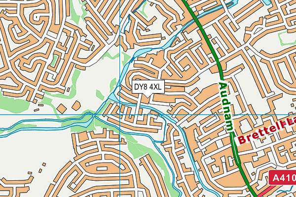DY8 4XL map - OS VectorMap District (Ordnance Survey) DY8 4XL map - OS VectorMap District (Ordnance Survey)