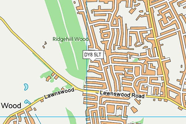 DY8 5LT map - OS VectorMap District (Ordnance Survey) DY8 5LT map - OS VectorMap District (Ordnance Survey)