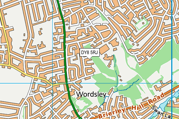 DY8 5RJ map - OS VectorMap District (Ordnance Survey) DY8 5RJ map - OS VectorMap District (Ordnance Survey)