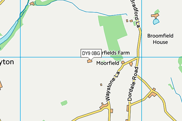 DY9 0BG map - OS VectorMap District (Ordnance Survey) DY9 0BG map - OS VectorMap District (Ordnance Survey)