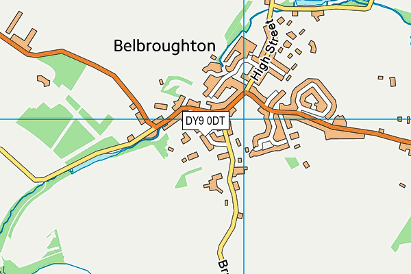DY9 0DT map - OS VectorMap District (Ordnance Survey) DY9 0DT map - OS VectorMap District (Ordnance Survey)