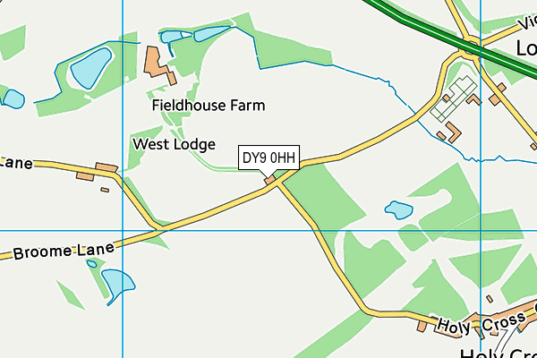 DY9 0HH map - OS VectorMap District (Ordnance Survey) DY9 0HH map - OS VectorMap District (Ordnance Survey)