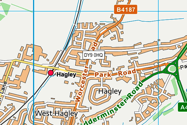 DY9 0HQ map - OS VectorMap District (Ordnance Survey) DY9 0HQ map - OS VectorMap District (Ordnance Survey)