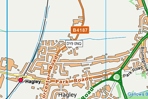 DY9 0NQ map - OS VectorMap District (Ordnance Survey) DY9 0NQ map - OS VectorMap District (Ordnance Survey)
