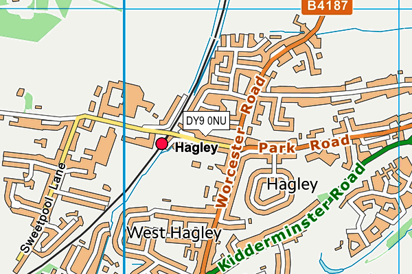 DY9 0NU map - OS VectorMap District (Ordnance Survey) DY9 0NU map - OS VectorMap District (Ordnance Survey)