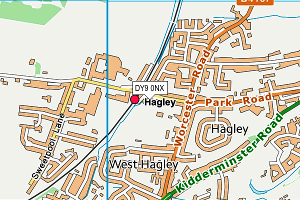 DY9 0NX map - OS VectorMap District (Ordnance Survey) DY9 0NX map - OS VectorMap District (Ordnance Survey)