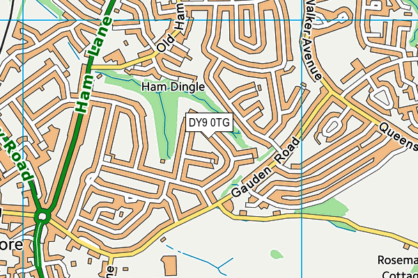 DY9 0TG map - OS VectorMap District (Ordnance Survey) DY9 0TG map - OS VectorMap District (Ordnance Survey)