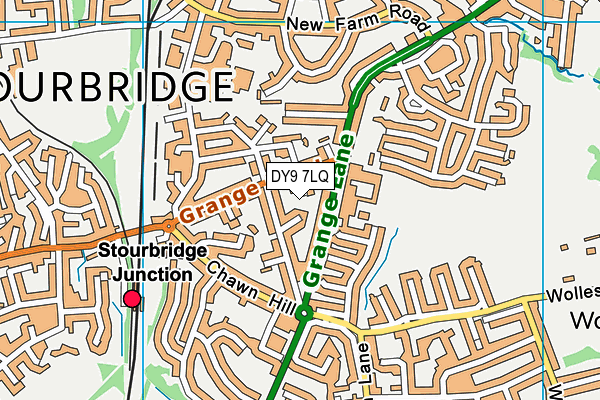 DY9 7LQ map - OS VectorMap District (Ordnance Survey) DY9 7LQ map - OS VectorMap District (Ordnance Survey)