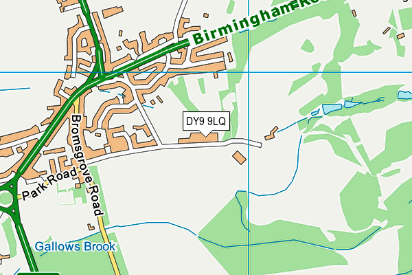 DY9 9LQ map - OS VectorMap District (Ordnance Survey) DY9 9LQ map - OS VectorMap District (Ordnance Survey)