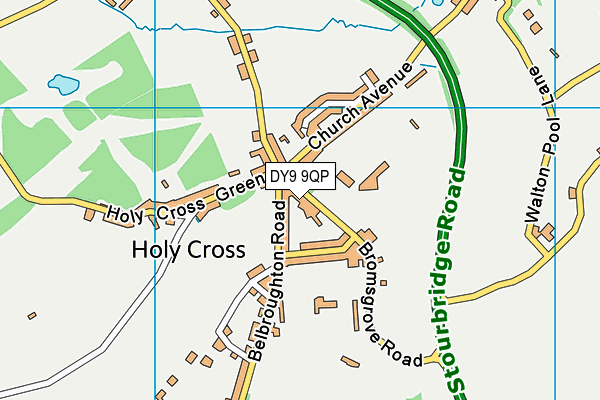 DY9 9QP map - OS VectorMap District (Ordnance Survey) DY9 9QP map - OS VectorMap District (Ordnance Survey)