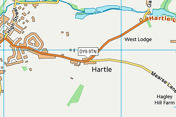 DY9 9TN map - OS VectorMap District (Ordnance Survey) DY9 9TN map - OS VectorMap District (Ordnance Survey)