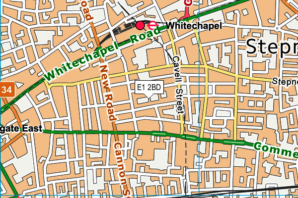 E1 2BD map - OS VectorMap District (Ordnance Survey) E1 2BD map - OS VectorMap District (Ordnance Survey)