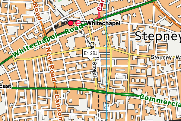 E1 2BJ map - OS VectorMap District (Ordnance Survey) E1 2BJ map - OS VectorMap District (Ordnance Survey)