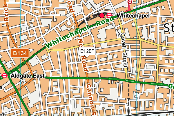 E1 2EF map - OS VectorMap District (Ordnance Survey) E1 2EF map - OS VectorMap District (Ordnance Survey)