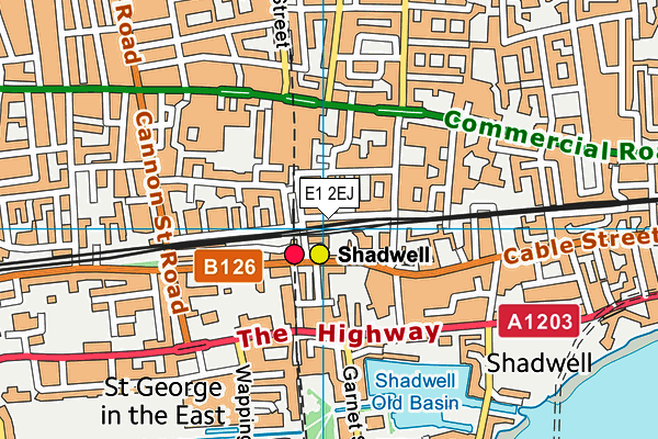 E1 2EJ map - OS VectorMap District (Ordnance Survey) E1 2EJ map - OS VectorMap District (Ordnance Survey)