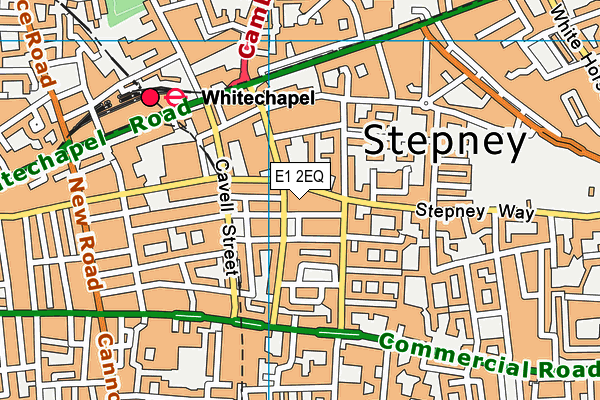 E1 2EQ map - OS VectorMap District (Ordnance Survey) E1 2EQ map - OS VectorMap District (Ordnance Survey)