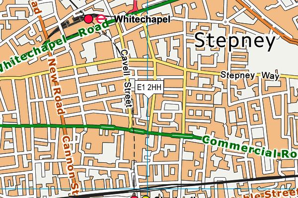 E1 2HH map - OS VectorMap District (Ordnance Survey) E1 2HH map - OS VectorMap District (Ordnance Survey)