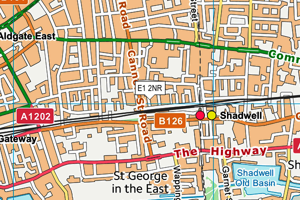E1 2NR map - OS VectorMap District (Ordnance Survey) E1 2NR map - OS VectorMap District (Ordnance Survey)