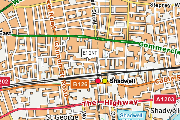 E1 2NT map - OS VectorMap District (Ordnance Survey) E1 2NT map - OS VectorMap District (Ordnance Survey)