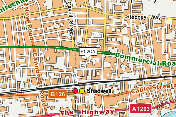 E1 2QA map - OS VectorMap District (Ordnance Survey) E1 2QA map - OS VectorMap District (Ordnance Survey)