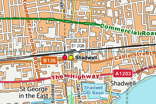 E1 2QB map - OS VectorMap District (Ordnance Survey) E1 2QB map - OS VectorMap District (Ordnance Survey)
