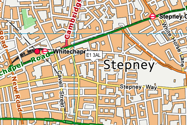 E1 3AL map - OS VectorMap District (Ordnance Survey) E1 3AL map - OS VectorMap District (Ordnance Survey)