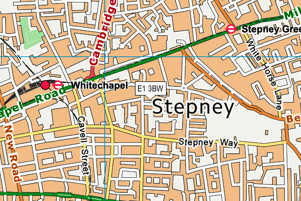 E1 3BW map - OS VectorMap District (Ordnance Survey) E1 3BW map - OS VectorMap District (Ordnance Survey)