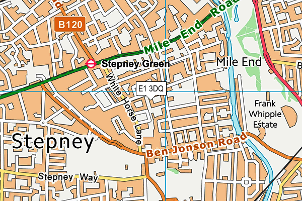 E1 3DQ map - OS VectorMap District (Ordnance Survey) E1 3DQ map - OS VectorMap District (Ordnance Survey)