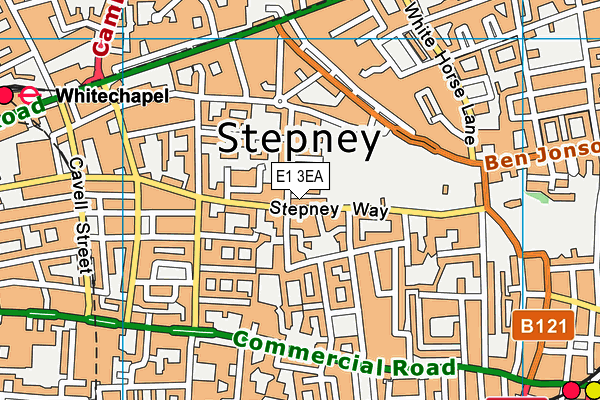 E1 3EA map - OS VectorMap District (Ordnance Survey) E1 3EA map - OS VectorMap District (Ordnance Survey)