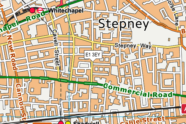 E1 3EY map - OS VectorMap District (Ordnance Survey) E1 3EY map - OS VectorMap District (Ordnance Survey)