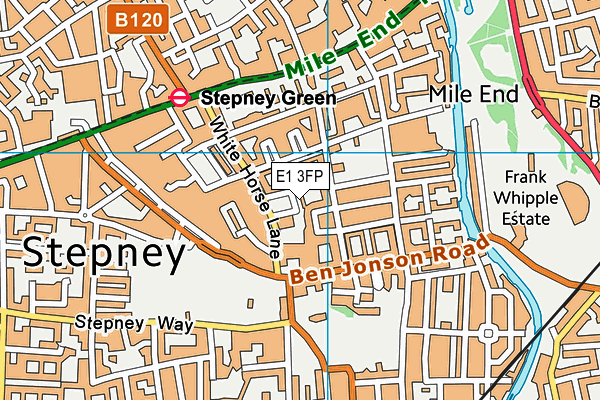 E1 3FP map - OS VectorMap District (Ordnance Survey) E1 3FP map - OS VectorMap District (Ordnance Survey)