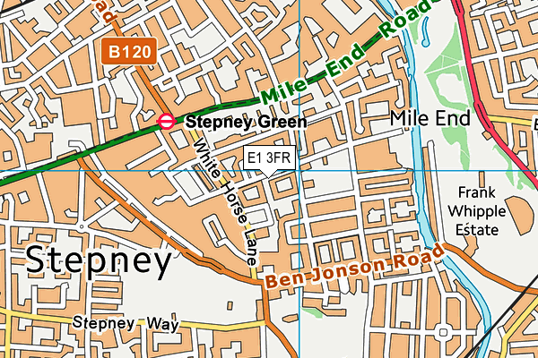 E1 3FR map - OS VectorMap District (Ordnance Survey) E1 3FR map - OS VectorMap District (Ordnance Survey)