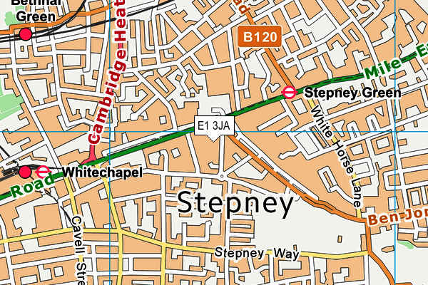 E1 3JA map - OS VectorMap District (Ordnance Survey) E1 3JA map - OS VectorMap District (Ordnance Survey)