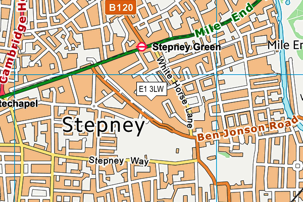 E1 3LW map - OS VectorMap District (Ordnance Survey) E1 3LW map - OS VectorMap District (Ordnance Survey)