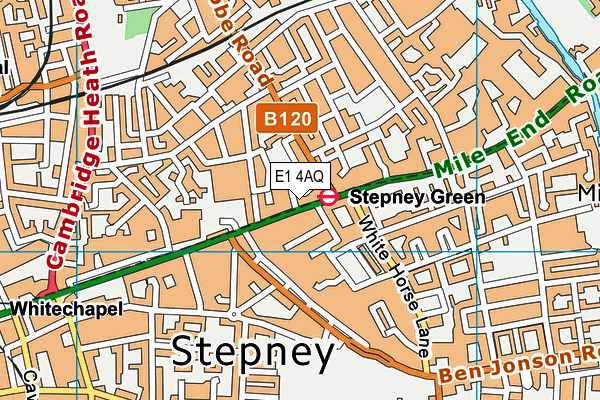 E1 4AQ map - OS VectorMap District (Ordnance Survey) E1 4AQ map - OS VectorMap District (Ordnance Survey)