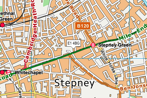 E1 4BG map - OS VectorMap District (Ordnance Survey) E1 4BG map - OS VectorMap District (Ordnance Survey)