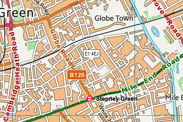 E1 4EJ map - OS VectorMap District (Ordnance Survey) E1 4EJ map - OS VectorMap District (Ordnance Survey)
