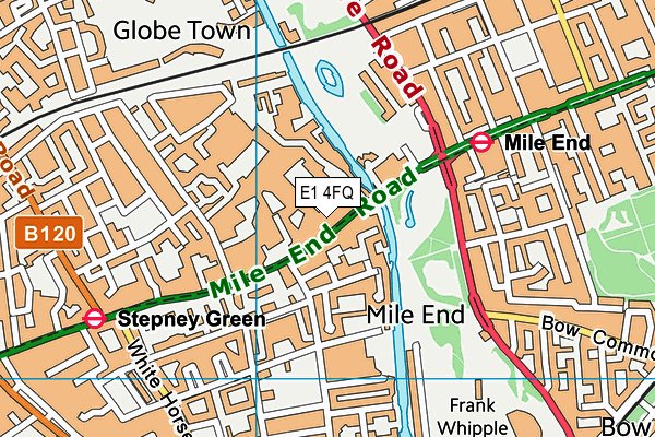 E1 4FQ map - OS VectorMap District (Ordnance Survey) E1 4FQ map - OS VectorMap District (Ordnance Survey)