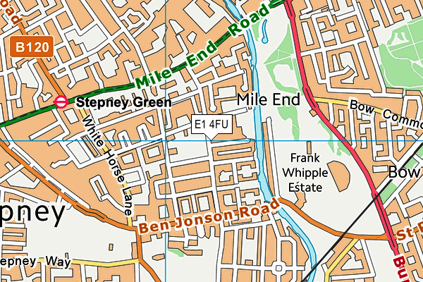 E1 4FU map - OS VectorMap District (Ordnance Survey) E1 4FU map - OS VectorMap District (Ordnance Survey)