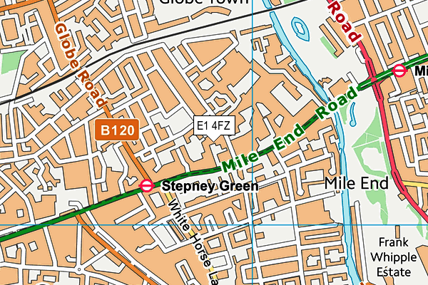 E1 4FZ map - OS VectorMap District (Ordnance Survey) E1 4FZ map - OS VectorMap District (Ordnance Survey)