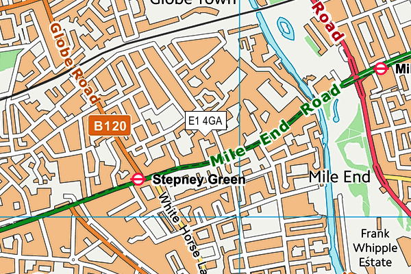 E1 4GA map - OS VectorMap District (Ordnance Survey) E1 4GA map - OS VectorMap District (Ordnance Survey)