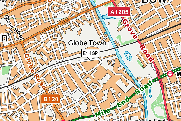 E1 4GP map - OS VectorMap District (Ordnance Survey) E1 4GP map - OS VectorMap District (Ordnance Survey)